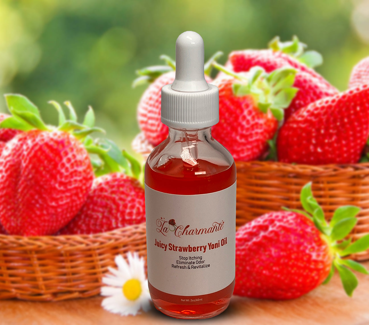 Juicy Strawberry Yoni Oil | Strawberry Yoni Oil | La Charmante